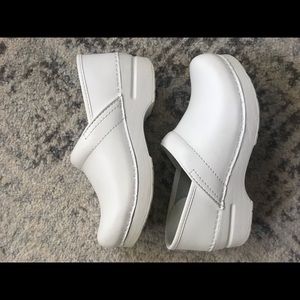 White Dansko Clogs